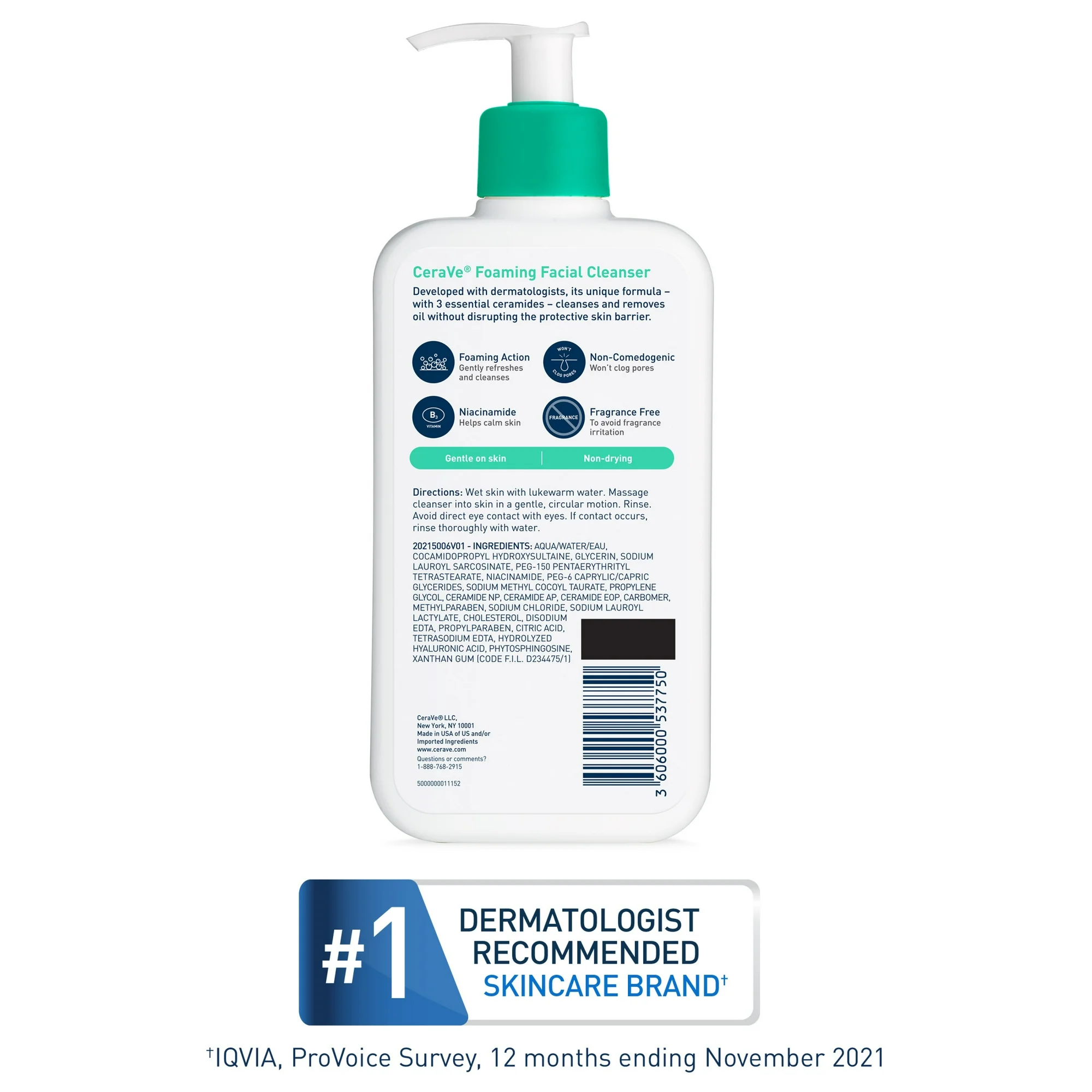 CeraVe Foaming Facial Cleanser - Image 5