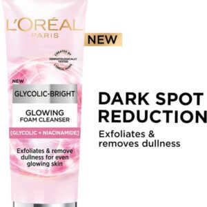 L'Oreal Paris Glycolic Bright Glowing Foam Cleanser