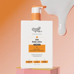 Chemist At Play 5% AHA Body Lotion with Niacinamide & Shea Butter