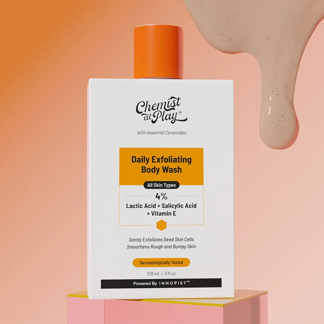 Chemist at Play Exfoliating Body Wash with Lactic Acid & Salicylic Acid